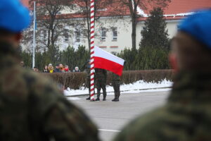 07.02.2026. Kielce. Centrum Przygotowań do Misji Zagranicznych. Przysięga wojskowa / Fot. Fot. Wiktor Taszłow - Radio Kielce