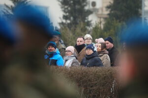 07.02.2026. Kielce. Centrum Przygotowań do Misji Zagranicznych. Przysięga wojskowa / Fot. Fot. Wiktor Taszłow - Radio Kielce