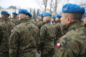 07.02.2026. Kielce. Centrum Przygotowań do Misji Zagranicznych. Przysięga wojskowa / Fot. Fot. Wiktor Taszłow - Radio Kielce