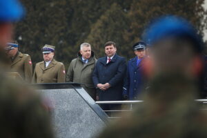 07.02.2026. Kielce. Centrum Przygotowań do Misji Zagranicznych. Przysięga wojskowa / Fot. Fot. Wiktor Taszłow - Radio Kielce