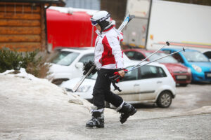 08.02.2026. Kielce. Stok narciarski. Stadion / Fot. Wiktor Taszłow - Radio Kielce