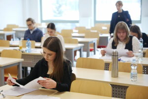 10.01.2025. Kielce. Olimpiada Literatury i Języka Polskiego / Fot. Wiktor Taszłow - Radio Kielce