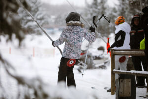 11.01.2025. Krajno. Stok narciarski / Fot. Wiktor Taszłow - Radio Kielce