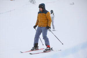 11.01.2025. Krajno. Stok narciarski / Fot. Wiktor Taszłow - Radio Kielce