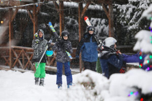 11.01.2025. Krajno. Stok narciarski / Fot. Wiktor Taszłow - Radio Kielce