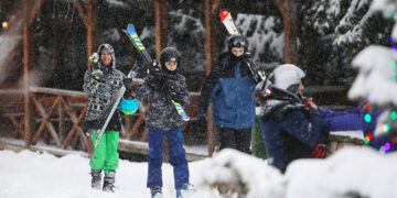 11.01.2025. Krajno. Stok narciarski / Fot. Wiktor Taszłow - Radio Kielce