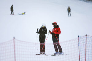 11.01.2025. Krajno. Stok narciarski / Fot. Wiktor Taszłow - Radio Kielce