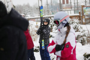 11.01.2025. Krajno. Stok narciarski / Fot. Wiktor Taszłow - Radio Kielce