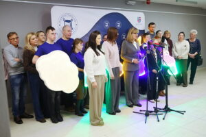 12.01.2026. Kielce. Konferencja prasowa poświęcona premierze musicalu „Witajcie w naszej bajce” / Fot. Wiktor Taszłow - Radio Kielce