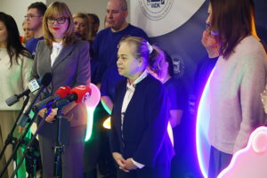 12.01.2026. Kielce. Konferencja prasowa poświęcona premierze musicalu „Witajcie w naszej bajce” / Fot. Wiktor Taszłow - Radio Kielce