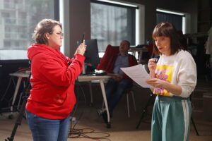 „Dzień dobry, to Ja! Rozmowy inne niż wszystkie w Radiu Kielce”. Igor Endone Kowalczyk / Fot. Wiktor Taszłow - Radio Kielce