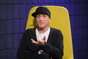 „Dzień dobry, to Ja! Rozmowy inne niż wszystkie w Radiu Kielce”. Igor Endone Kowalczyk / Fot. Wiktor Taszłow - Radio Kielce