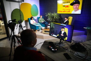 „Dzień dobry, to Ja! Rozmowy inne niż wszystkie w Radiu Kielce”. Igor Endone Kowalczyk / Fot. Wiktor Taszłow - Radio Kielce