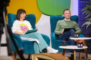 „Dzień dobry, to Ja! Rozmowy inne niż wszystkie w Radiu Kielce”. Igor Endone Kowalczyk / Fot. Wiktor Taszłow - Radio Kielce