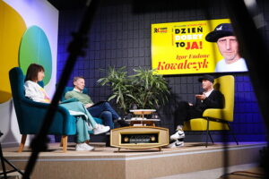 „Dzień dobry, to Ja! Rozmowy inne niż wszystkie w Radiu Kielce”. Igor Endone Kowalczyk / Fot. Wiktor Taszłow - Radio Kielce