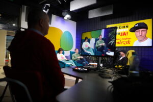 „Dzień dobry, to Ja! Rozmowy inne niż wszystkie w Radiu Kielce”. Igor Endone Kowalczyk / Fot. Wiktor Taszłow - Radio Kielce