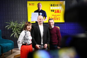 „Dzień dobry, to Ja! Rozmowy inne niż wszystkie w Radiu Kielce”. Mateusz Kalisz / Fot. Wiktor Taszłow - Radio Kielce
