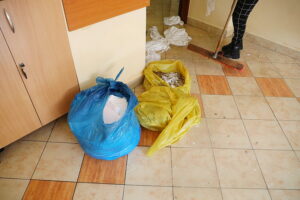 14.01.2026. Kielce. Zalany Zespół Szkół Katolickich / Fot. Wiktor Taszłow - Radio Kielce