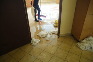 14.01.2026. Kielce. Zalany Zespół Szkół Katolickich / Fot. Wiktor Taszłow - Radio Kielce