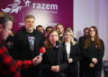 15.01.2026. Kielce. Otwarcie biura partii Razem / Fot. Wiktor Taszłow - Radio Kielce