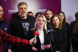 15.01.2026. Kielce. Otwarcie biura partii Razem / Fot. Wiktor Taszłow - Radio Kielce