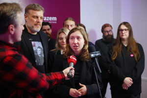 15.01.2026. Kielce. Otwarcie biura partii Razem / Fot. Wiktor Taszłow - Radio Kielce