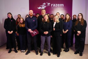 15.01.2026. Kielce. Otwarcie biura partii Razem / Fot. Wiktor Taszłow - Radio Kielce