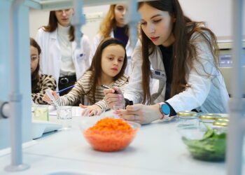 16.01.2026. Kielce. Instytut Biologii UJK w Kielcach. Noc Biologów / Fot. Wiktor Taszłow - Radio Kielce