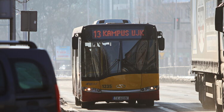 Problem z systemem informacji w miejskich autobusach - Radio Kielce Problem z systemem informacji w miejskich autobusach