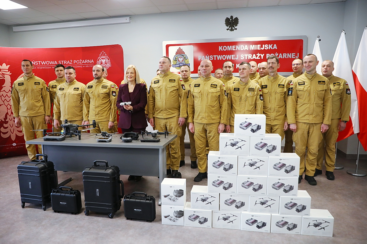 Drony pomogą strażakom w działaniach ratowniczych