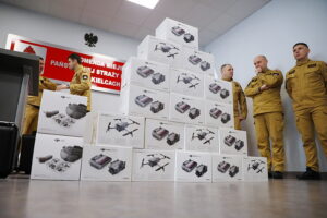 Drony pomogą strażakom w działaniach ratowniczych