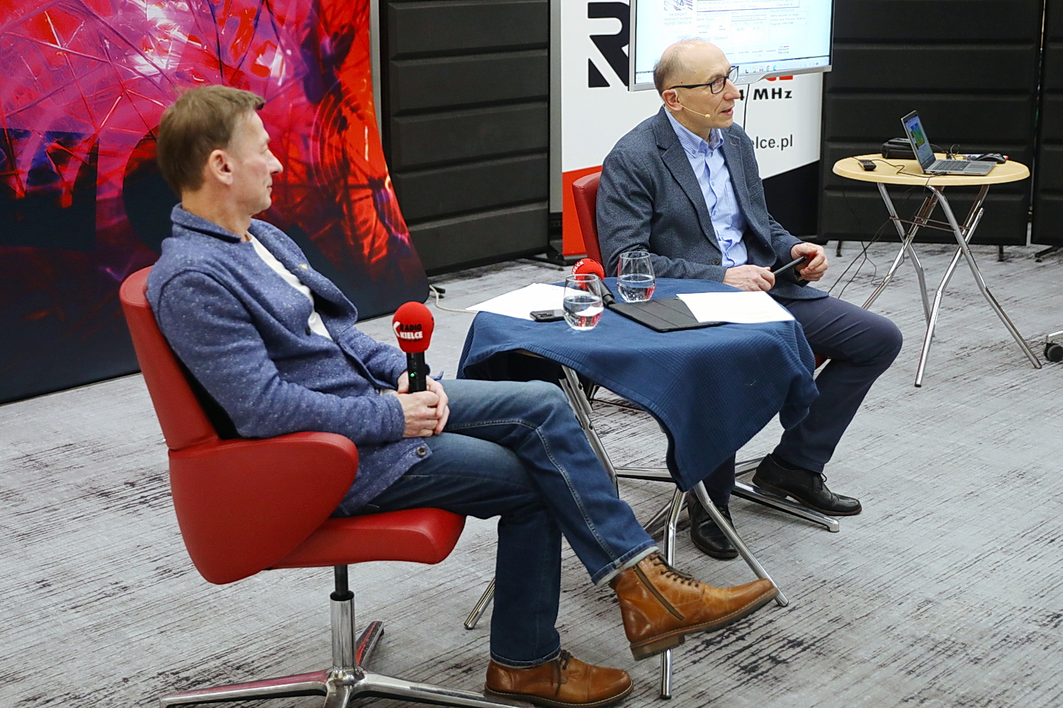 Spotkanie Marka Stefańca ze słuchaczami