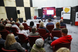 24.01.2026. Radio Kielce. Spotkanie Marka Stefańca ze słuchaczami / Fot. Wiktor Taszłow - Radio Kielce