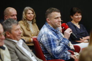 24.01.2026. Radio Kielce. Spotkanie Marka Stefańca ze słuchaczami / Fot. Wiktor Taszłow - Radio Kielce