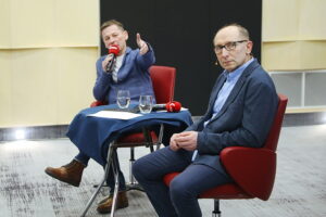 24.01.2026. Radio Kielce. Spotkanie Marka Stefańca ze słuchaczami / Fot. Wiktor Taszłow - Radio Kielce