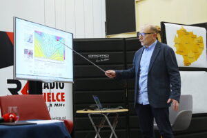 24.01.2026. Radio Kielce. Spotkanie Marka Stefańca ze słuchaczami / Fot. Wiktor Taszłow - Radio Kielce