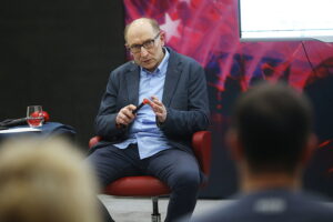 24.01.2026. Radio Kielce. Spotkanie Marka Stefańca ze słuchaczami / Fot. Wiktor Taszłow - Radio Kielce