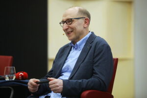 24.01.2026. Radio Kielce. Spotkanie Marka Stefańca ze słuchaczami / Fot. Wiktor Taszłow - Radio Kielce