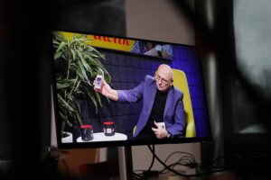 Włodek Pawlik, kompozytor, pianista, jazzman - Radio Kielce „Dzień dobry, to Ja! Rozmowy inne niż wszystkie w Radiu Kielce”. Włodek Pawlik / Fot. Wiktor Taszłow – Radio Kielce