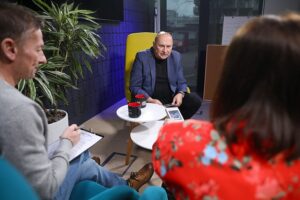 Włodek Pawlik, kompozytor, pianista, jazzman - Radio Kielce „Dzień dobry, to Ja! Rozmowy inne niż wszystkie w Radiu Kielce”. Włodek Pawlik / Fot. Wiktor Taszłow – Radio Kielce