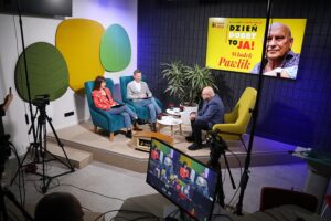 Włodek Pawlik, kompozytor, pianista, jazzman - Radio Kielce „Dzień dobry, to Ja! Rozmowy inne niż wszystkie w Radiu Kielce”. Włodek Pawlik / Fot. Wiktor Taszłow – Radio Kielce