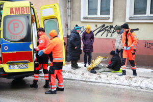 Złamania i stłuczenia plagą niedzielnego przedpołudnia
