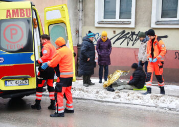 Złamania i stłuczenia plagą niedzielnego przedpołudnia