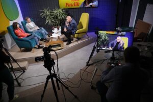 Włodek Pawlik, kompozytor, pianista, jazzman - Radio Kielce „Dzień dobry, to Ja! Rozmowy inne niż wszystkie w Radiu Kielce”. Włodek Pawlik / Fot. Wiktor Taszłow – Radio Kielce