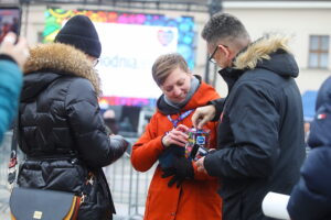 25.01.2026. Kielce. WOŚP na Rynku / Fot. Wiktor Taszłow - Radio Kielce