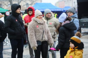 25.01.2026. Kielce. WOŚP na Rynku / Fot. Wiktor Taszłow - Radio Kielce