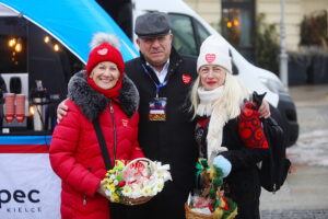 25.01.2026. Kielce. WOŚP na Rynku / Fot. Wiktor Taszłow - Radio Kielce