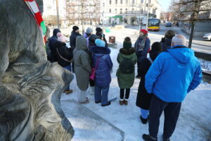 31.01.2026. Kielce. Spacer po Kielcach / Fot. Wiktor Taszłow - Radio Kielce