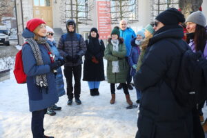 31.01.2026. Kielce. Spacer po Kielcach / Fot. Wiktor Taszłow - Radio Kielce