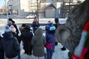 31.01.2026. Kielce. Spacer po Kielcach / Fot. Wiktor Taszłow - Radio Kielce